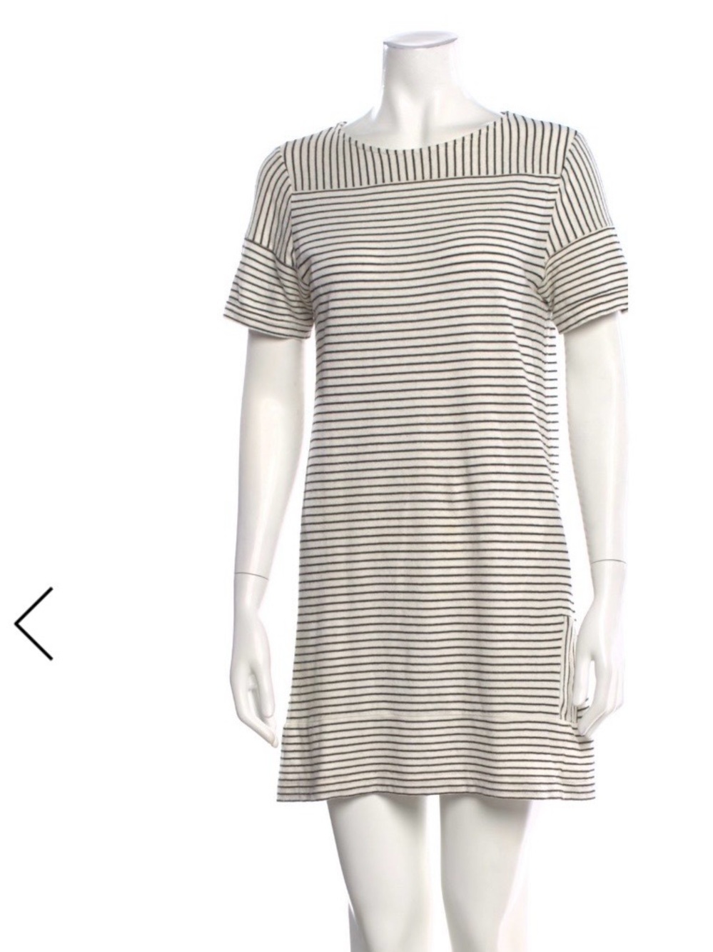 APC Stripe cotton dress